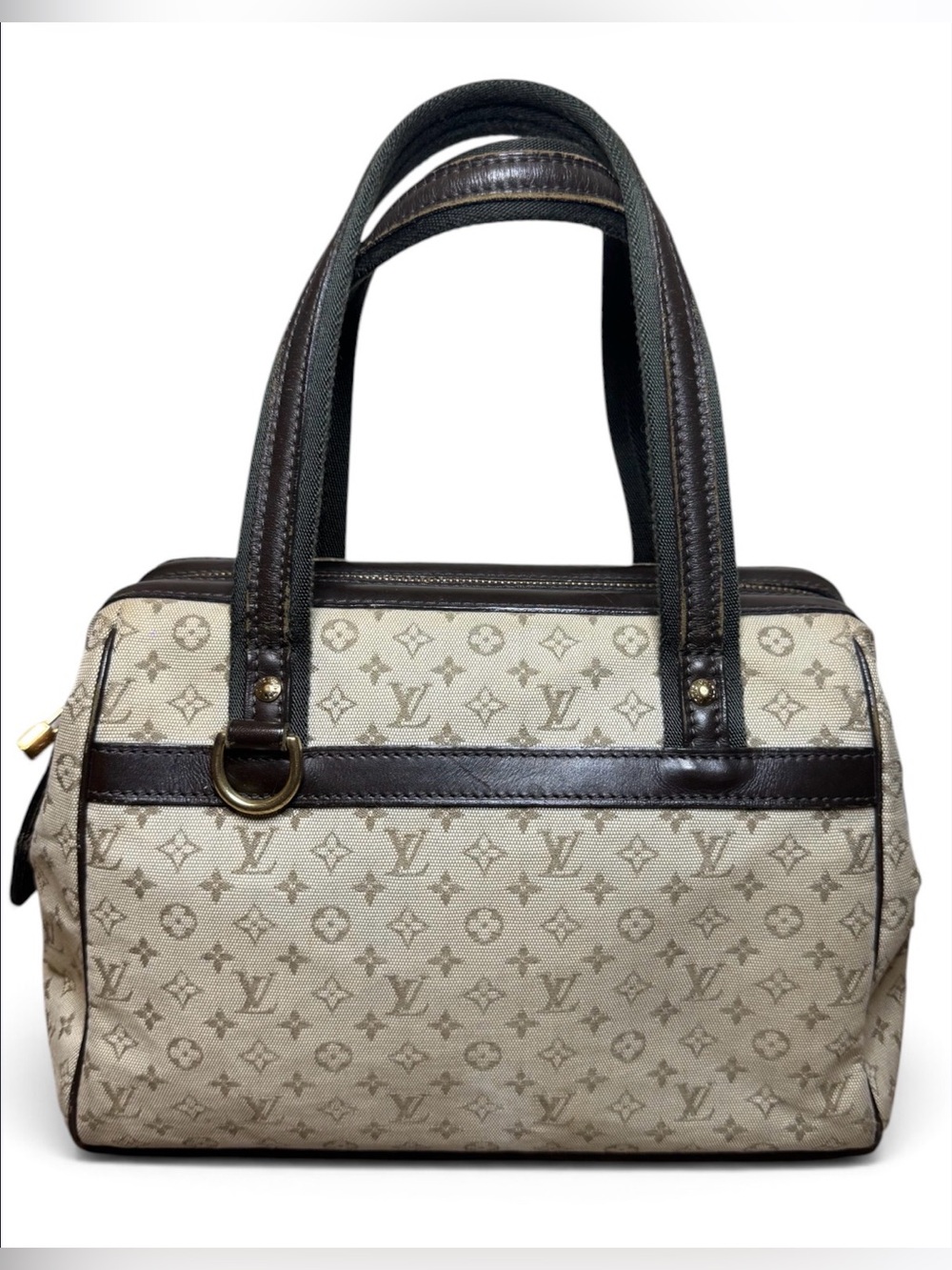 Louis Vuitton Brown Mini Lin Josephine PM